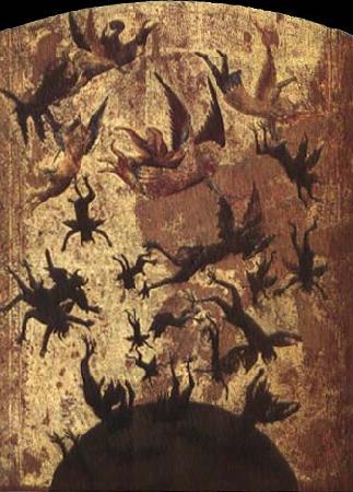 unknow artist Detail of the Fall of the Rebel Angels oil painting image
